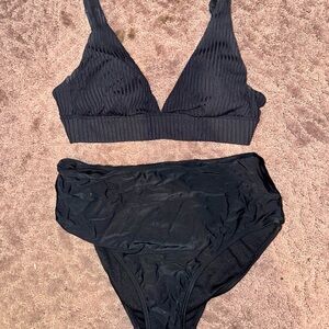 Black Women's Swimwear Set